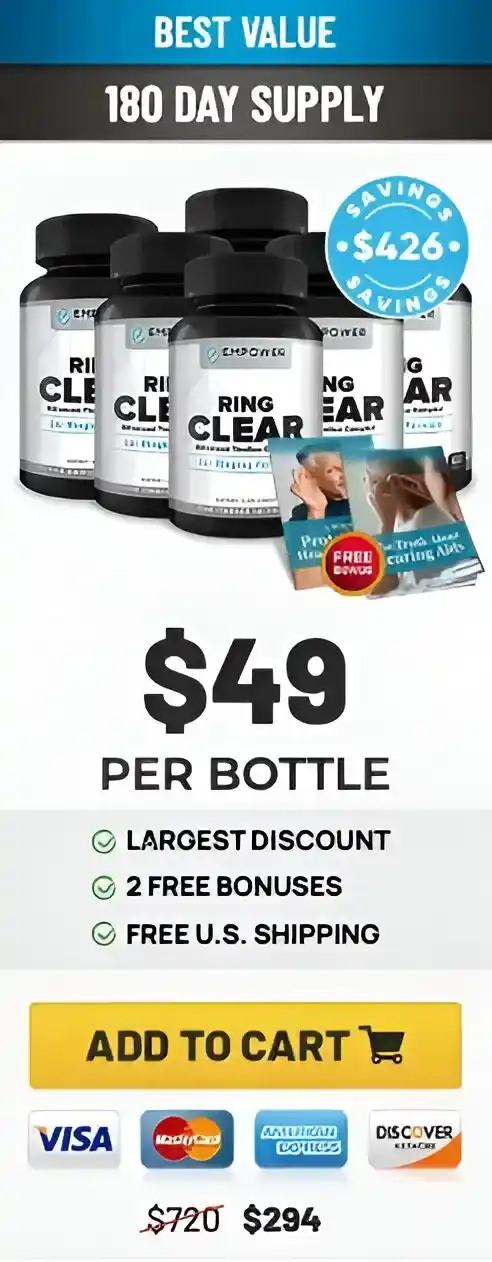 Ring clear - 6 Bottle Pricing